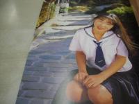 放課後物語　FRANK増刊　撮影:井上一真　1993年08月20日発行　ビデオ出版　花川雪乃　白鳥詩絵　中嶋千里　広瀬なつき　槇原晴美　栗原みゆき　※画像の様に上部に赤線引き跡出ています。