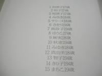 荒木経惟　写真集　桃の園　花開け、15人の乙女たち　1991年04月20日発行　初版本　太田出版