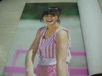 武田久美子　写真集　パステル・ファンタジー　1983年05月15日発行　サンリオ　※画像の様に背部分に焼け、カバーに汚れ、カバー内側隅に折れ跡出ています。