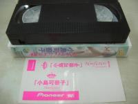 小島可奈子　ノンフィクション　イメージショット　30分　型番:PIVS-7206　販売専用　中古ビデオ　パイオニアLDC
