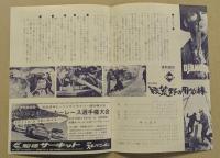 続 荒野の用心棒　映画チラシ　日比谷映画　初版　二つ折り　フランコ・ネロ