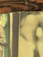 文なし横丁の人々　映画 チラシ　朝日会館  丸栄ピカデリー　公開日と館名スタンプ入り　初版　変形三つ折り