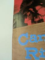 西部の血煙　映画 プレスシート　二つ折り　初版