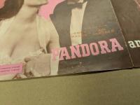 パンドラ　映画 プレスシート　三つ折り　ジェームズ・メイソン