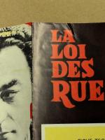 街の仁義　映画 プレスシート　三つ折り　初版