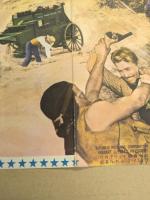 争斗の丘　映画 プレスシート　四つ折り　