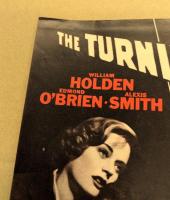 黒い街　映画 プレスシート　三つ折り　初版　ウィリアム・ホールデン