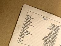 第十一号監房の暴動　映画 プレスシート　二つ折り　ドン・シーゲル監督