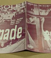 親分 (ボス)　映画 プレスシート　二つ折り　初版　ルイ・ジュールダン