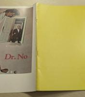 007は殺しの番号　映画パンフレット　初版　ショーン・コネリー　(ゴルフ柄　白枠　裏黄色)