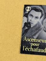 死刑台のエレベーター　半券　日比谷映画　1968年　初版　ルイ・マル監督　ジャンヌ・モロー