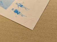 ビートルズ　ヘルプ！4人はアイドル　映画チラシ　初版　二つ折り　(HELP!)