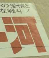 シェナンドー河　映画チラシ　日比谷映画　変形二つ折り　