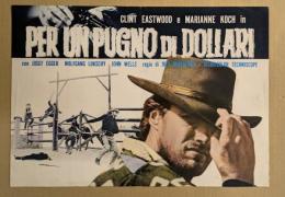 荒野の用心棒　初版　プレスシート　クリント・イーストウッド　二つ折り