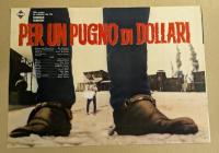 荒野の用心棒　初版　プレスシート　クリント・イーストウッド　二つ折り