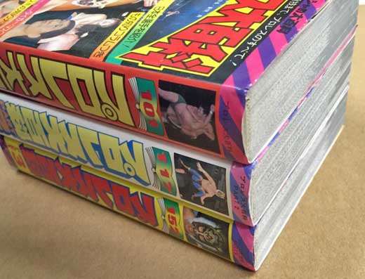 プロレス大百科 PART1～3の3巻セット。 (ケイブンシャの大百科101/117