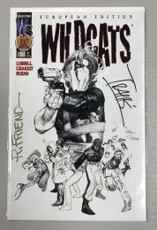 WILDCATS #1 (DYNAMIC FORCES カバー EUROPEAN EDITION)　Travis Charest ans Richard Friend 直筆サイン入り　証明書付き