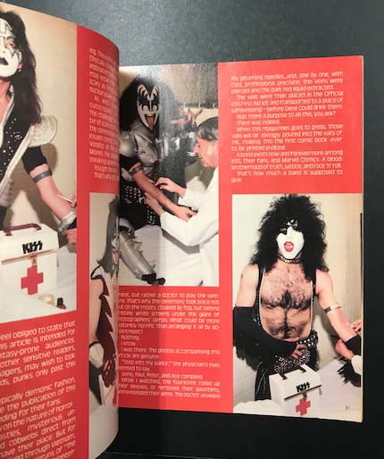 希少 当時もの KISS アメコミ KISS (A MARVEL COMICS SUPER SPECIAL!) / 古本、中古本、古書籍