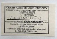 WILD CATS #10 (CHRIS CLAREMONT 直筆サイン入り）