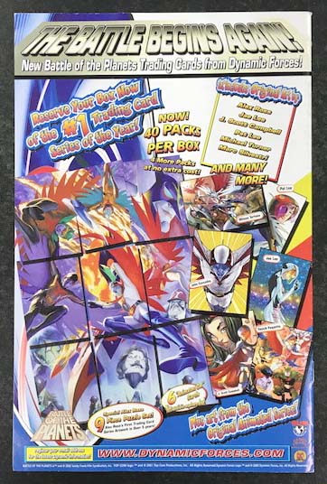 BATTLE OF THE PLANETS SKETCHBOOK PREVIEW 限定版証明書付き