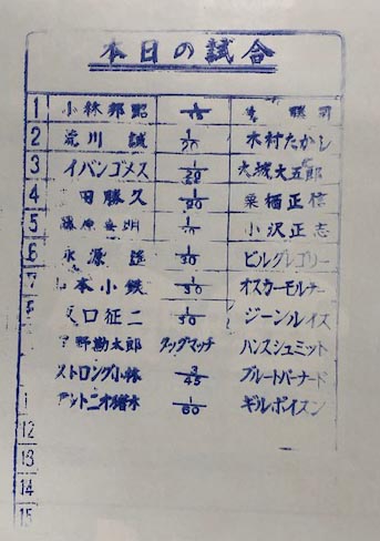 【アンティーク】日本プロレス サマーシリーズ 1967年 パンフレット サイン付 アンティーク】日本プロレス サマーシリーズ 1967年