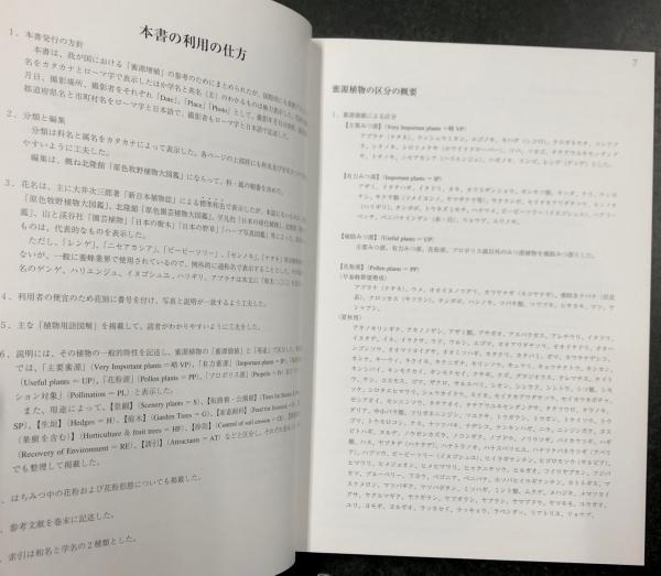日本の蜜源植物 The Honeybee Plants of Japan / 古本、中古本、古書籍