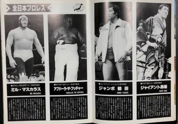 東京スポーツ新聞社創立20周年記念 プロレス夢のオールスター戦