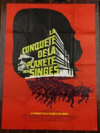 猿の惑星　征服　フランス語版　特大サイズ　ポスター　LA CONQUETE DELA PLANETE DES SINGES