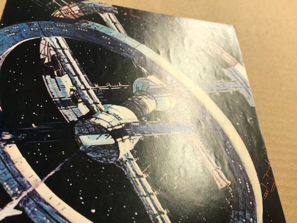 2001年宇宙の旅 大阪梅田OS劇場 初版 二つ折り 映画チラシ
