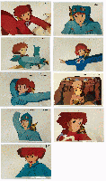 風の谷のナウシカ 　複製セル画集　(ANIMAGE REPLICA SERIES 2)