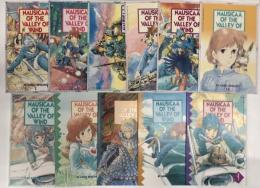 NAUSICAA OF THE VALLEY OF WIND (英語版　風の谷のナウシカ)　Part1の1～7巻、Part2の1～4巻　の計11冊