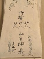 御祭礼車警固行列書
