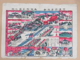 信濃國善光寺　長野市名勝之略