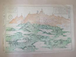信州御嶽神山全図　