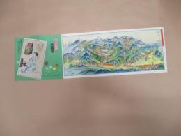 鳥瞰図　長野電鉄沿線・温泉名所図会
