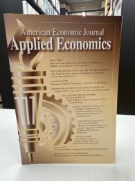 American Economic Journal Applied Economics