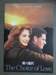 映画パンフレット　愛の選択