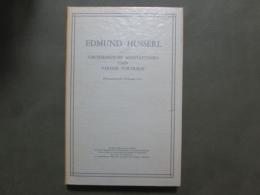 CARTESIANISCHE MEDITATIONEN UND PARISER VORTRAGF HUSSERLIANA BAND 1