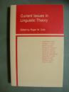Current Issues in Linguistic Theory