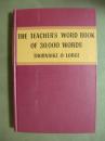TEACHER'S WORD BOOK OF 30,000 WORDS