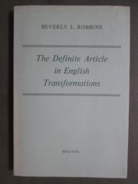 The Definite Article in English Transformations