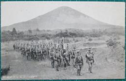 絵葉書　歩兵行軍