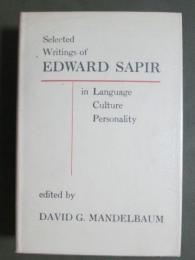Selected Writings of EDWARD SAPIR