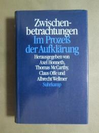 Zwischen-betrachtungen Im Prozess der Aufklaerung