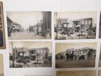 1000009■戦前 絵葉書■朝鮮全州印★全州名所絵葉書 全州駅 全州府駅通り 府庁　慶基殿　全州府市街鳥観図 公立尋常高等小学校 天主教礼拝堂 全州本町通り 他 13枚 袋つき ヤケ・汚れ 1枚使用済み