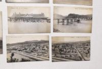 1000009■戦前 絵葉書■朝鮮全州印★全州名所絵葉書 全州駅 全州府駅通り 府庁　慶基殿　全州府市街鳥観図 公立尋常高等小学校 天主教礼拝堂 全州本町通り 他 13枚 袋つき ヤケ・汚れ 1枚使用済み