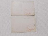 1000014■戦前 絵葉書■伊吹山上之石室+伊吹山　弥勒 菩薩 記念印