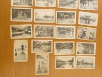 1000023■戦前 絵葉書■広島県　安藝厳島 安藝市街 五重塔　 厳島神社 大鳥居 浦神社 35枚　1枚少穴あり