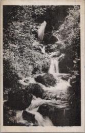 1000034■戦前 絵葉書■岐阜県　郡上八幡　乙姫瀧