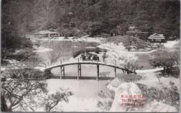 1000078■戦前 絵葉書■香川県 高松栗林公園